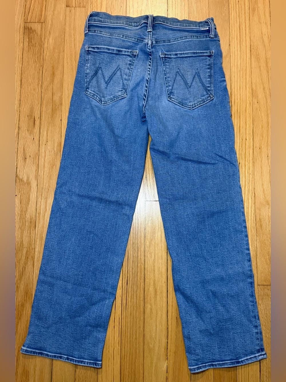 MOTHER Blue Women’s Straight Jeans